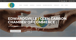 Desktop Screenshot of edglenchamber.com